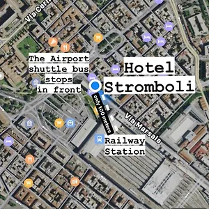 Hotel Stromboli Řím